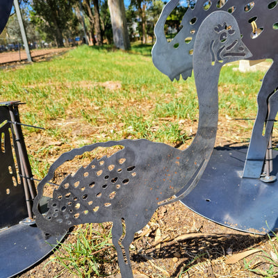 Baby Emu Garden Stake