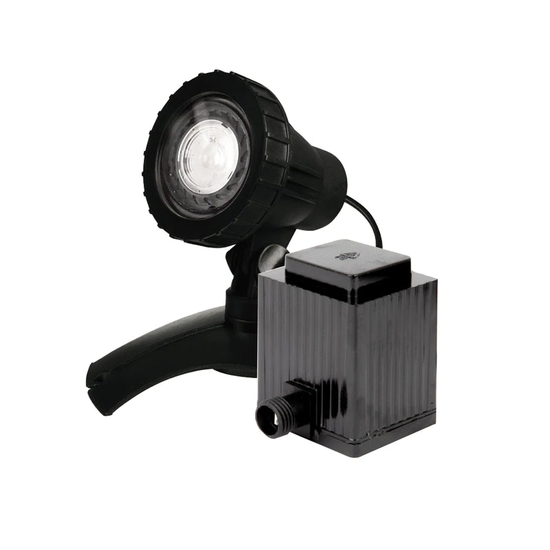 3 Watt LED Pond Spot Light Starter Kit - Single (with transformer)