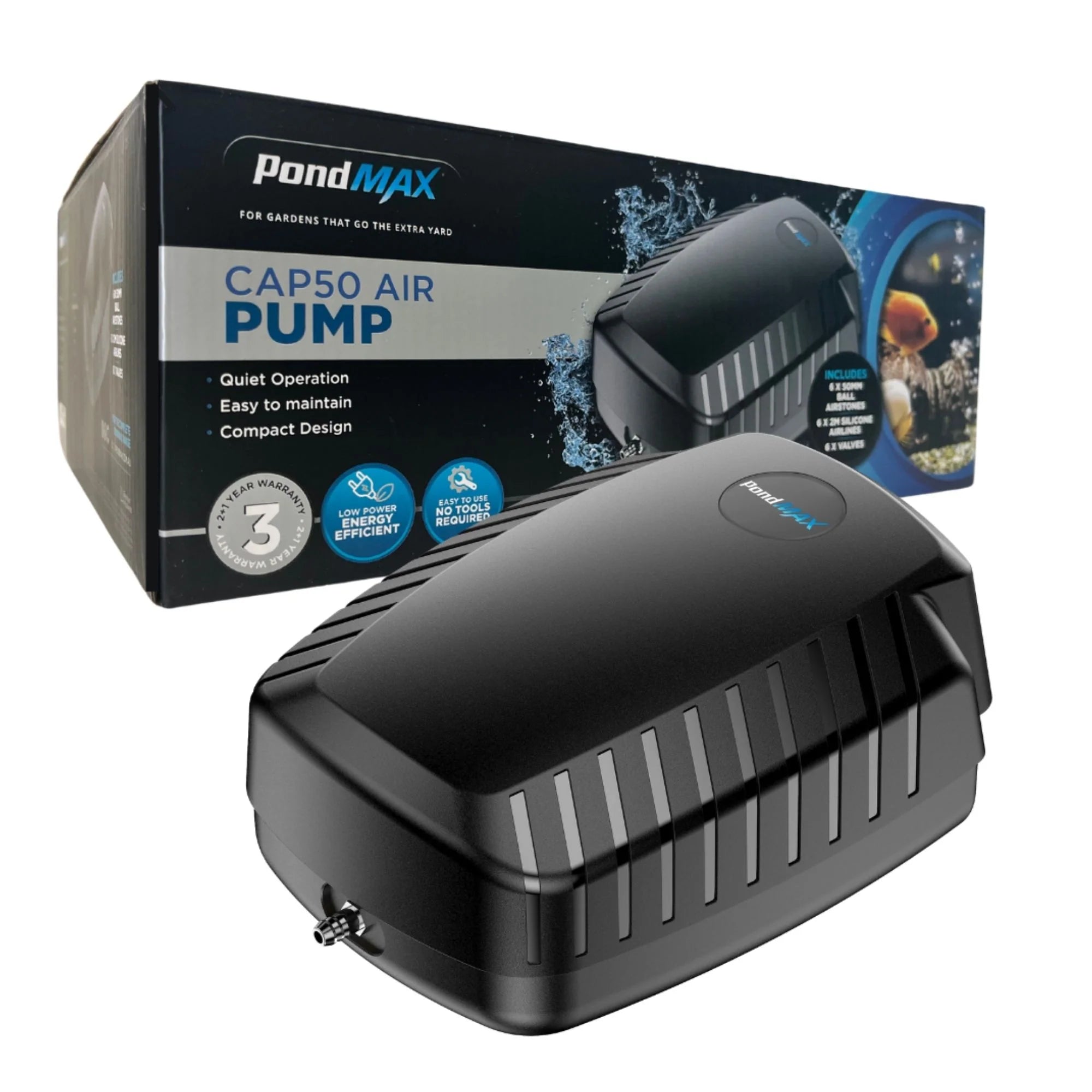 Pondmax Cap 50 Air pump