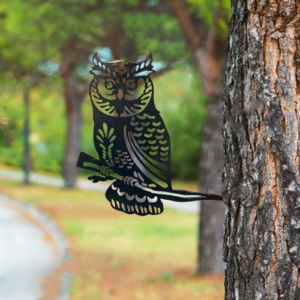 Owl Tree Stake